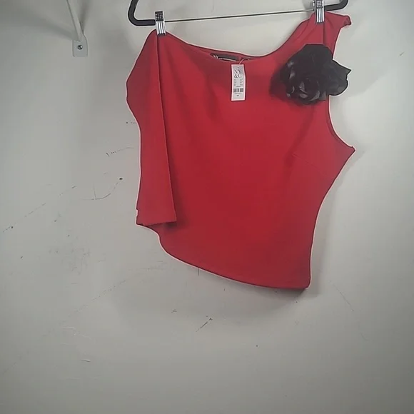 NY&C Women's One shoulder Top - Picture 1 of 5